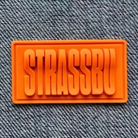Écussons en PVC souple personnalisés avec logo, étiquettes en caoutchouc PVC 3D en relief pour vêtements