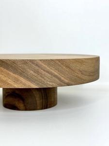 Juego de servir pasteles de madera con soporte para panaderías y eventos - Product Image 3