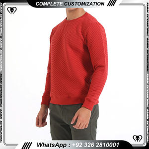 Sudaderas de cuello redondo personalizadas de la universidad, suéter para hombre, sudadera de manga larga, sudadera de lana - Product Image 4