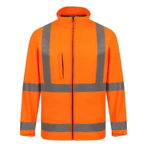 Veste de sécurité et de survie en softshell personnalisée haute visibilité pour le merchandising - Product Image 4
