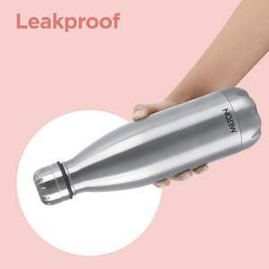 ขวดทองแดงบริสุทธิ์พรีเมียมขวดน้ำกันรั่วกระติกน้ำอายุรเวทสำหรับบ้านสำนักงานยิมการเดินทางเพื่อสุขภาพการเก็บน้ำดื่ม - Product Image 4