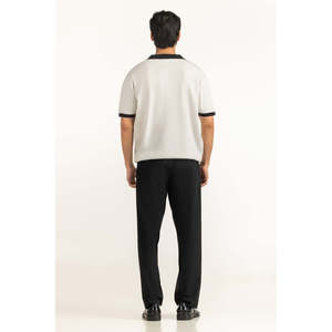 Polo de Golf a Rayas para Hombre, Corte Ajustado, Tejido ODM, Manga Corta, Transpirable, Cómodo, Ropa Deportiva Casual, Tallas XL-5XL - Product Image 5