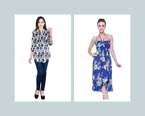 Vestido de chifón con estampado floral de verano para mujer, talla grande, informal, holgado, manga tres cuartos, largo a media pantorrilla, cuello vuelto, con botones - Product Image 6