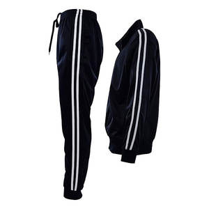 Conjunto de chándal sólido con capucha de poliéster 100% de lujo para hombres y mujeres, tela ligera, ropa de calle adecuada, gimnasio, moda de invierno al aire libre - Product Image 3