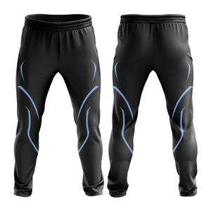 กางเกงผ้าโพลีเอสเตอร์สำหรับผู้ชายทรงสลิมฟิตปกติกางเกงเอวหูรูดกางเกงเทรนนิ่งพิมพ์ลายดิจิทัล - Product Image 1