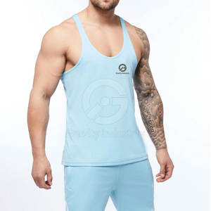 Vêtements de sport décontractés en maille respirante pour hommes, débardeur pour la musculation, vêtements de sport - Product Image 2