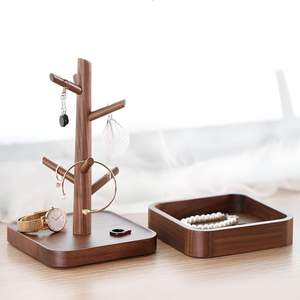 Porte-clés en bois au design étonnant pour l'entrée murale du courrier et porte-clés avec étagère Crochet pour porte-clés mural de maison - Product Image 4