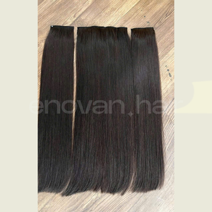 CLIP noir naturel dans les extensions de cheveux vietnamiens perruque humaine vierge postiche boutiques salon professionnel utilisation usine exportation approvisionnement - Product Image 5