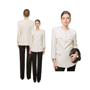 Mian กางเกงขากว้างคุณภาพสูงดีไซน์แบบประจบทางการจากธรรมชาติและยั่งยืนออกแบบได้ตามต้องการบรรจุภัณฑ์ของผู้ผลิตจากเวียดนาม - Product Image 6