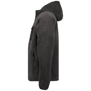 Veste en polaire polaire durable de haute qualité, nouvelle fermeture éclair, vêtements d'hiver pour hommes, indispensable, à capuche, isolée, tissu doux et chaud, confortable - Product Image 4