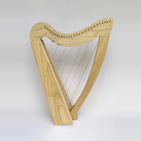 High Quality Irish Harps Customized Wood Material Durable Lightweight Professional Playing Wholesale Price Full Size