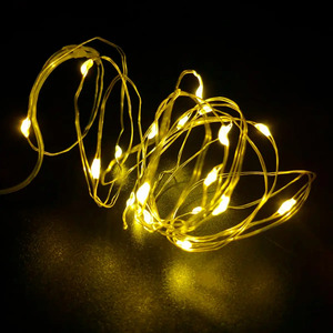 Decorative <b>LED</b> <b>Wire</b> String <b>Lights</b> for Bedroom, Christmas Decorations, 2m - Assorted Colors - Product Image 1