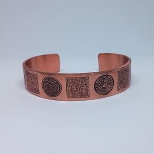 Brazalete Magnético de Aleación de Cobre, Diseño Vintage de Estrella, Unisex, Regalo Indio - Product Image 1