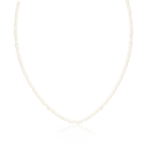 925เครื่องปั่นไข่มุกขนาดเล็กสุดหรูสำหรับผู้หญิงเครื่องประดับเงินสเตอร์ลิงสร้อยคอแบบแฮนด์เมดแบบตุรกีสำหรับผู้หญิง - Product Image 1