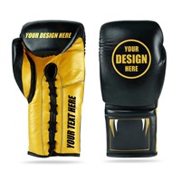 Gants de boxe d'entraînement en PVC personnalisés avec design antidérapant et imperméable, couleur et logo personnalisés, fabricant professionnel de marques propres