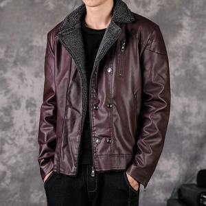 Veste américaine en cuir rétro pour pilote bombardier et entraîneurs Veste personnalisée en daim brodée avec fermeture éclair pour hommes - Product Image 2