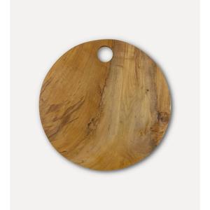 Planche à découper en bois plat rond en bois d'acacia ménage planche à découper blocs Unique blanc suspendu planche à découper en bois de fromage - Product Image 6