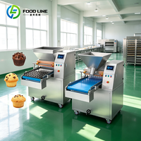 Machines de production de gâteaux de pointe pour usine alimentaire, machine à garnir les gâteaux
