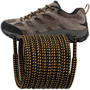 Cordones de repuesto redondos de poliéster bicolor duraderos OEM al por mayor para botas <span class=keywords><strong>Merrell</strong></span> Moab y calzado de exterior - Product Image 1