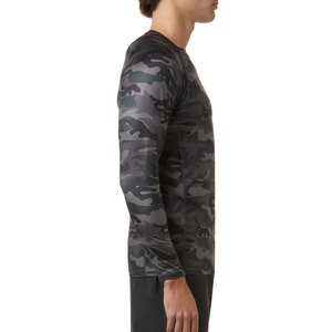 Camisa de compresión para hombre, manga larga, duradera, capa base elástica, camisa de compresión, top de fitness de manga larga - Product Image 3