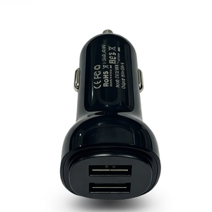 Chargeur de voiture universel double à prix abordable et de haute qualité, vendu avec câble de charge USB 2.4A pour <span class=keywords><strong>iPhone</strong></span>, directement de l'usine. - Product Image 1