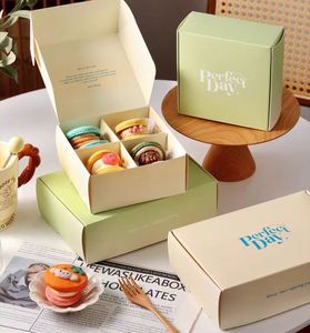 Usine directe boîte de Noël 12 Macarons Hotdog boulangerie boîte de papier diviseur d'emballage pour Sushi pour biscuits autres friandises idée <span class=keywords><strong>cadeau</strong></span> - Product Image 2