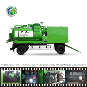 Remolque de vacío Xianglong para materiales secos con soplador Hibon de <span class=keywords><strong>Francia</strong></span>, sistema industrial de recolección de polvo, venta al por mayor de fábrica - Product Image 2