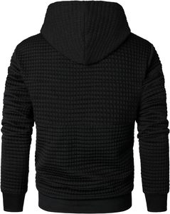 2025 hombres Casual moda Joker sublimación pulóver Sudadera con capucha mejor calidad divertido de gran tamaño transpirable diseño sólido patrón OEM - Product Image 3