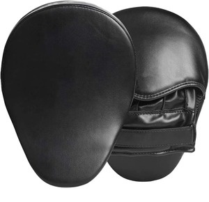 เป้าซ้อมมวยหนังวัวสำหรับทั้งชายและหญิงแผ่นเจาะสำหรับฝึกมวยศิลปะการต่อสู้ MMA แผ่นโฟกัสพิมพ์ลายสำหรับ - Product Image 1