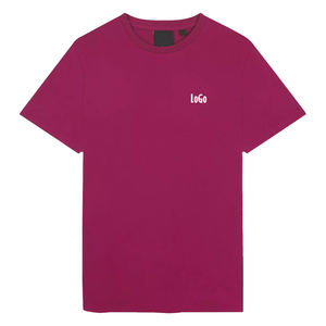 OEM personnalisé 220 GSM t-shirt grande taille de luxe pour hommes 100% coton de haute qualité maillot lourd solide confortable t-shirts vierges - Product Image 5