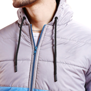 Chaqueta de Invierno Acolchada para Hombre, con Capucha y Cremallera, Ligera, Extremadamente Cálida para el Invierno - Product Image 6
