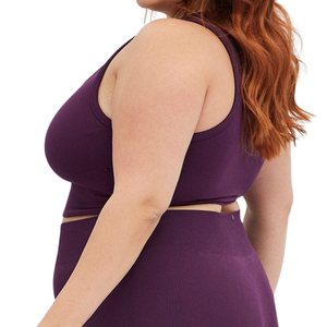 Top Deportivo de Yoga de Talla Grande, Sin Mangas, Elástico, Ropa Deportiva Activa, para Entrenamiento, Fitness, Gimnasio, Ropa Deportiva Cómoda para Mujer - Product Image 2