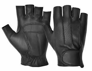 Guantes de Ciclismo de dedo corto de diseño personalizado Gel acolchado para ciclismo de carretera al aire libre Cuero Premium con embalaje personalizado PK - Product Image 6