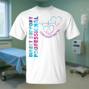 Camiseta Profesional de Apoyo Directo, Unisex para Adultos, Cuello Redondo, Manga Corta, Impresión Digital, Actividades Promocionales - Product Image 2