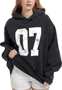 Sweat à capuche pull délavé à l'acide avec logo personnalisé en usine directe pour hommes en coton 600 GSM avec aspect vieilli - Product Image 4