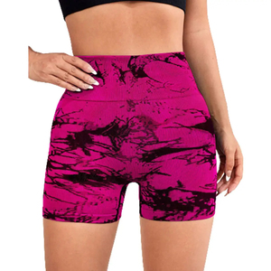 Pantalones cortos deportivos transpirables de longitud corta para mujer, pantalones cortos informales para entrenamiento y correr, pantalones cortos de yoga, venta al por mayor - Product Image 4