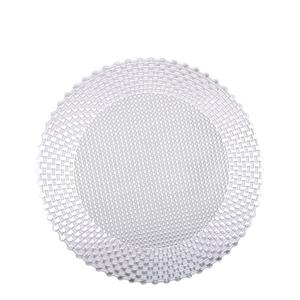 Napperons ronds Chic Nouveaux napperons en <span class=keywords><strong>vinyle</strong></span> doré en gros Napperons de table en PVC - Product Image 2