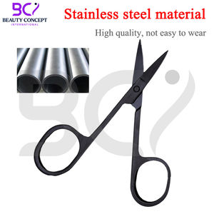 Ciseaux à cuticules de précision finition or, pointes fines et aiguisées pour un travail contrôlé et détaillé des ongles et des cuticules - Product Image 4