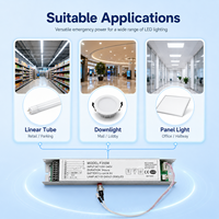 Kit de conversion d'urgence avec batterie pour driver, vente en gros, pour lampes LED de 1 à 40W