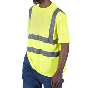 เสื้อยืดทำงานแบบสะท้อนแสงกันน้ำ ANSI Class 3 EN ISO 20471 สวยงาม ปลอดภัย คุณภาพสูง ปี 2025 - Product Image 3