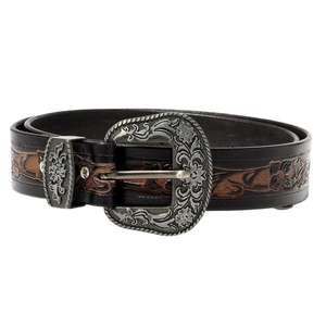 Cinturón de Cuero Vacuno para Mujer al por Mayor, Diseño Clásico Vintage, Hebilla Decorativa de Acero, Ancho de 1-1.5 Pulgadas, Opciones de Longitud Personalizada - Product Image 2