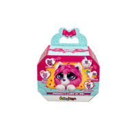 Venta al por mayor suave lindo Peluche de Anime mascotas encantadoras Cutie Cat juguetes niños niña bebé Sbabam suave peluche muñeca