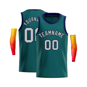 Custom Reversible Basketball Jersey Double Sides Name Number Mesh Tank Top Scrimmage Jersey - Product Image 2