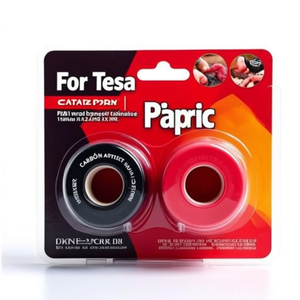 เทปผ้าเทสซ่า เอ็กซ์ตร้า พาวเวอร์ เพอร์เฟค 19 มม. x 2.75 ม. สีแดง - เทปกาวสำนักงาน - Product Image 2