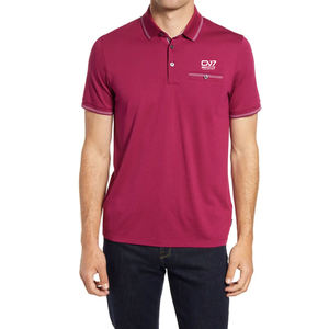 Polo de alta calidad para hombre con servicios OEM y ODM disponibles, golf personalizado con logotipo bordado, Polo para hombre - Product Image 1