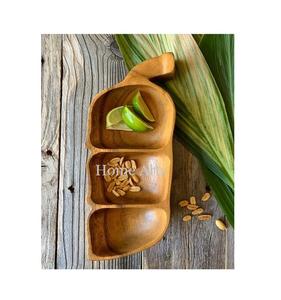 Assiette de service à dessert en bois dernier modèle Assiette de service à dessert en forme de rectangle de taille personnalisée pour les meilleures ventes - Product Image 3