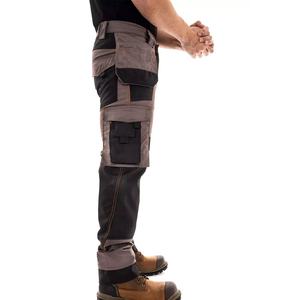 Pantalon de travail léger pour homme, pantalon d'extérieur, patchwork, durable, haute visibilité, résistant, multi-poches, pantalon de sécurité pour homme - Product Image 5