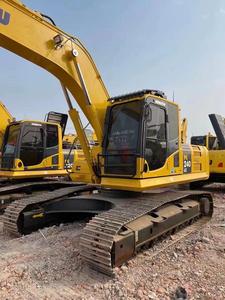 Excavadora Komatsu PC240 de 24 toneladas, excavadora de segunda mano usada en buenas condiciones, potente con motor central y componentes de rodamiento - Product Image 3