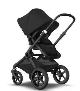 Poussette originale Buga Fox 2 places et berceau - Avec garantie 100% disponible - Product Image 1