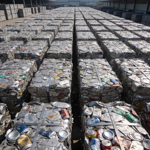 Chatarra de Latas de Aluminio UBC Limpia, Baja Contaminación, Latas de Bebidas Usadas Comprimidas para la Industria del Reciclaje de Aluminio - Product Image 6